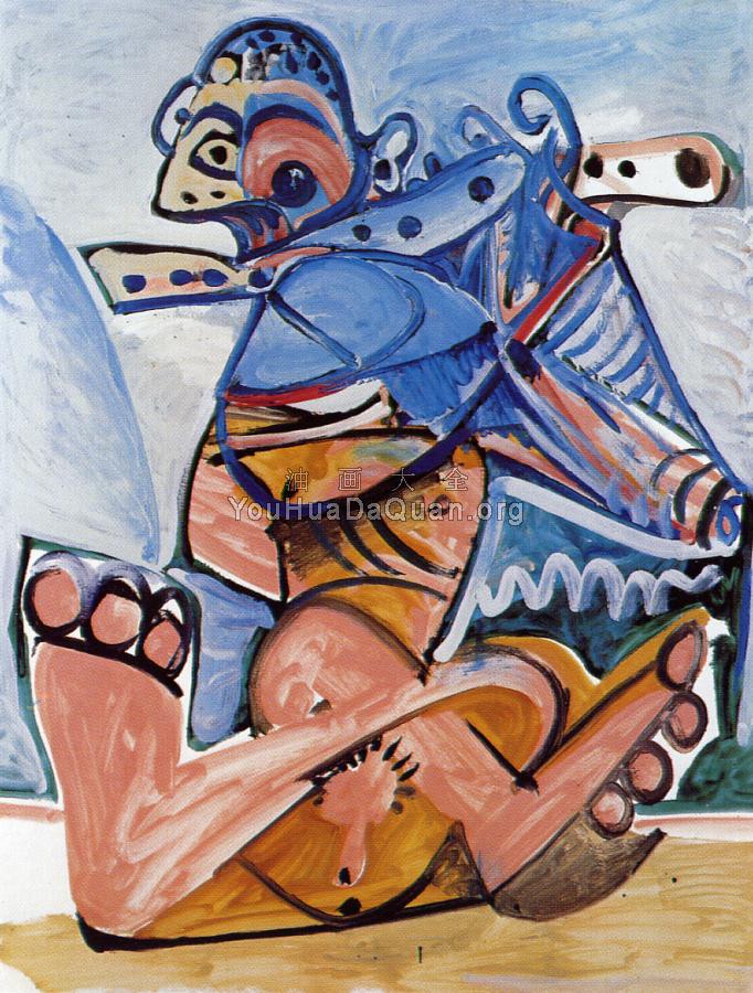 笛子演奏者 - 巴勃罗·毕加索